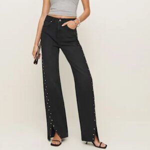 Cary High Rise Slouchy Straight Leg Jeans